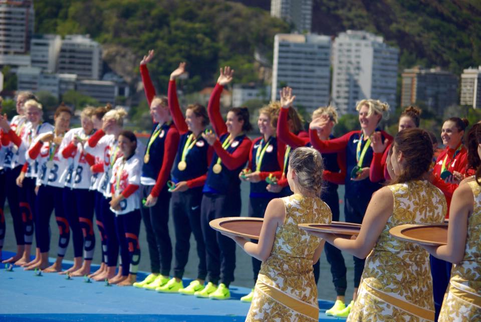 2016 Rio Olympics- Rowing Team Awards Ceremony