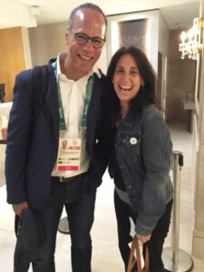 Lester Holt and Marianne Schmidhofer in Rio for Olympics