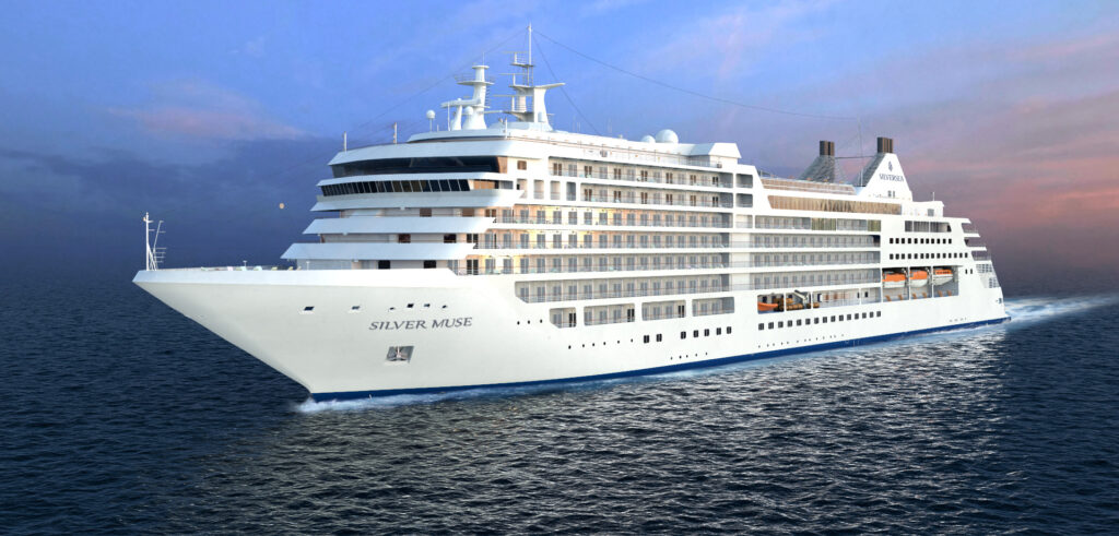 Silver Muse luxury ship from Silversea