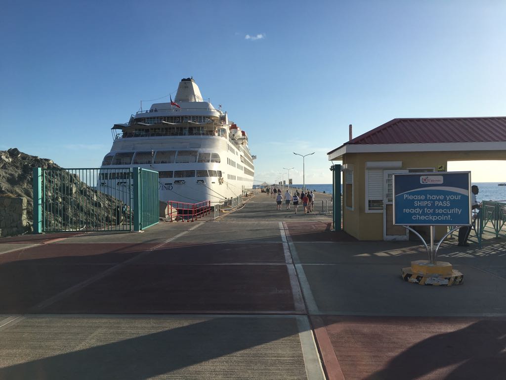 Silver Wind charter calls in St. Maarten