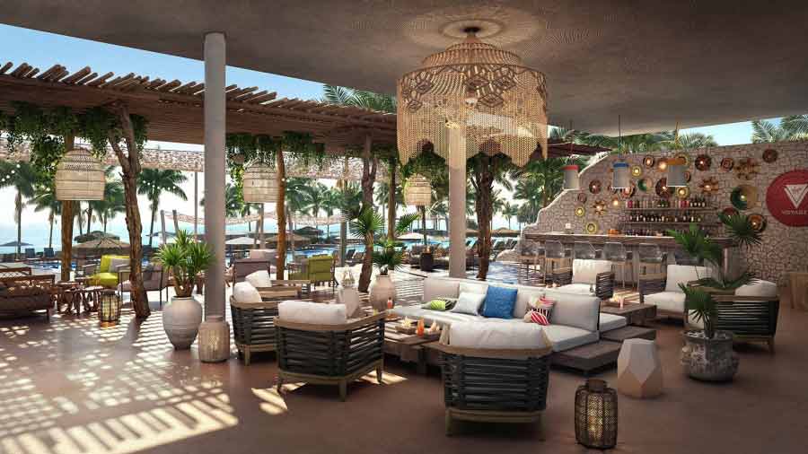 Virgin Voyages exclusive Bimini Beach Club