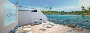 Le Bougainville expedtion ship Deck with Infinity pool