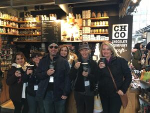 Landry & Kling at Rotterdam Food Market during Amadeus Queen river cruise