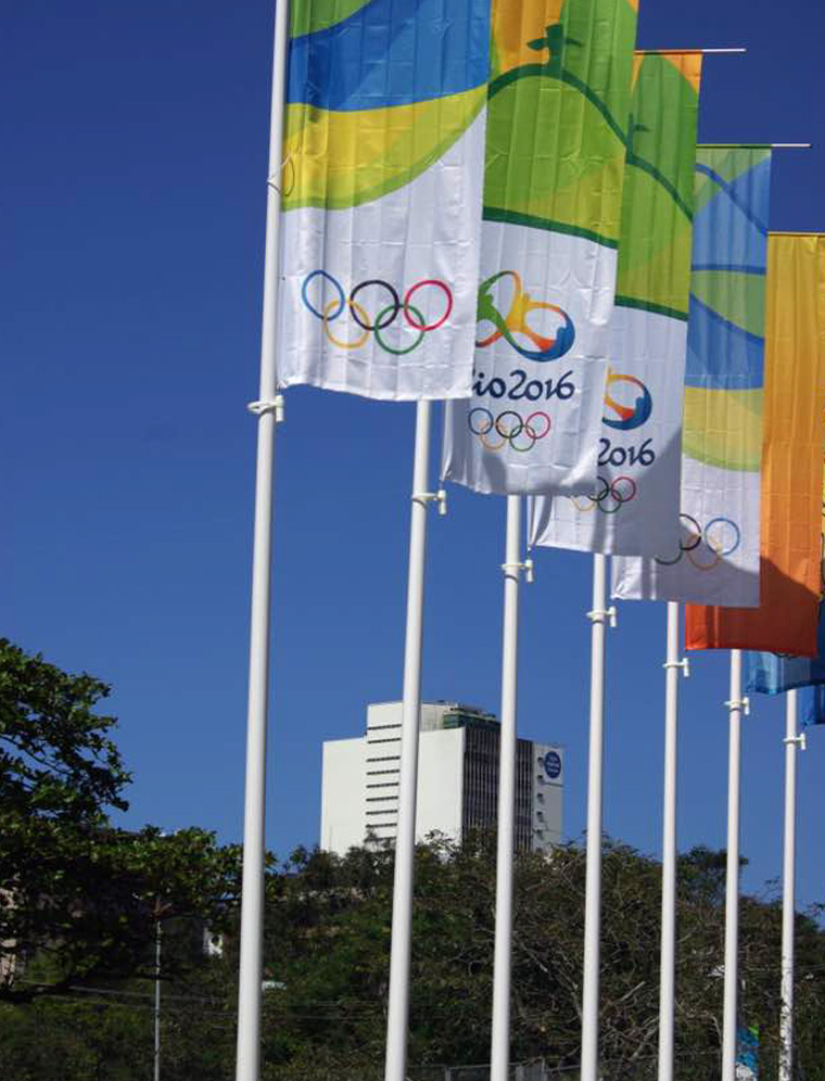 Rio Olympics Flags
