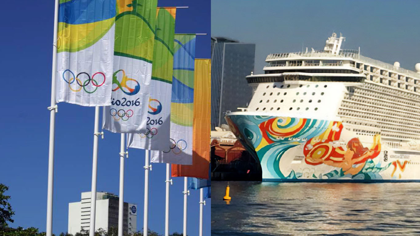 Rio Olympics dockside housing ship charter